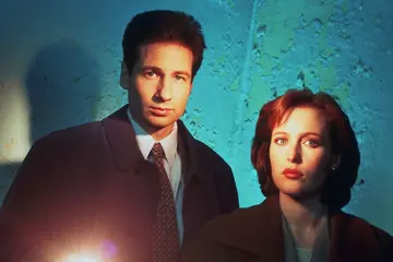 Mulder and Scully on 'The X-Files'