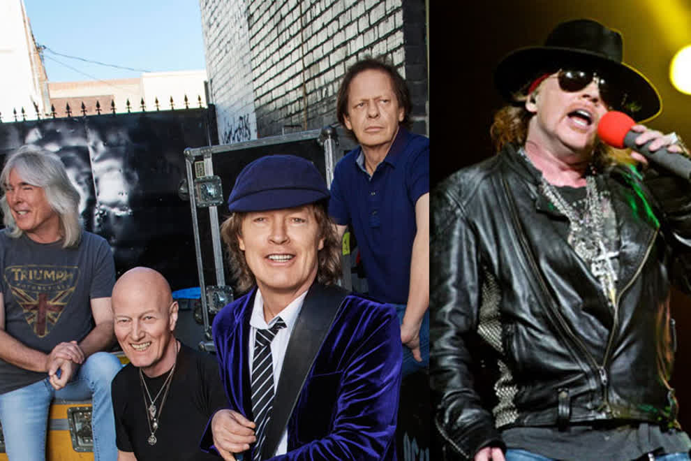 Is It True? Axl Rose & AC/DC Spotted Leaving Same Rehearsal Space ...