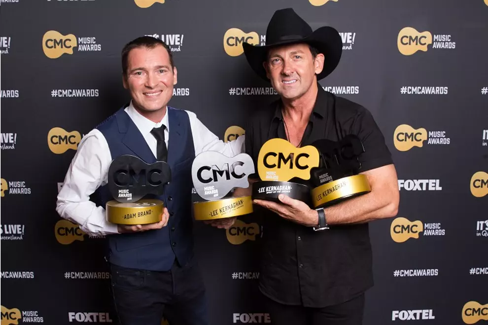 Adam Brand and Lee Kernaghan