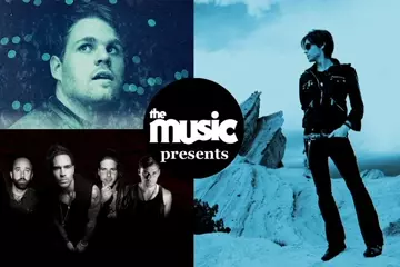 C'wise from top left: Mike Waters, The Calling, Juke Kartel