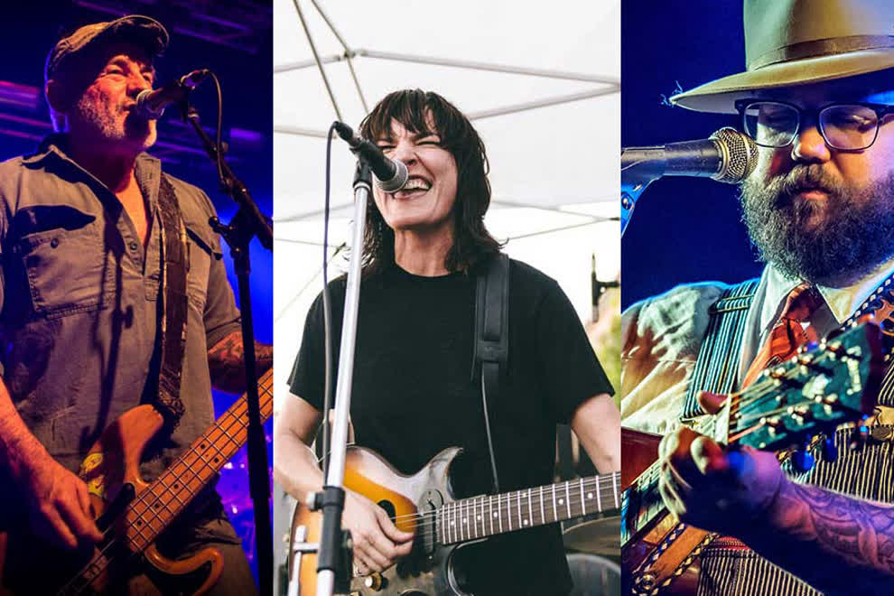 L-R: Cosmic Psychos, Jen Cloher, Joshua Hedley