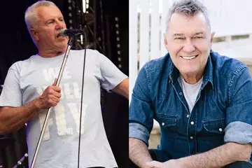 Darryl Braithwaite (photo by Kerrie Geier, Jimmy Barnes