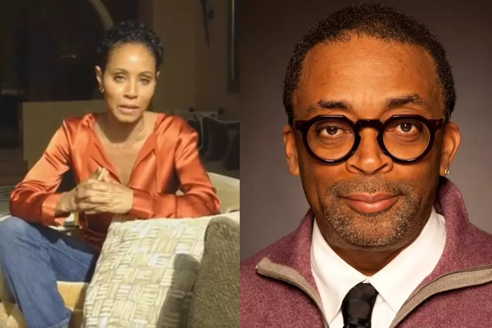 Jada Pinkett Smith (left) & Spike Lee (right)