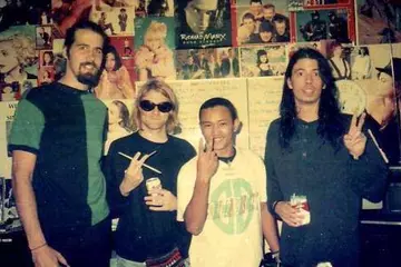 Nirvana at Selina's 1992. Pic via 'Nirvananro1' Facebook