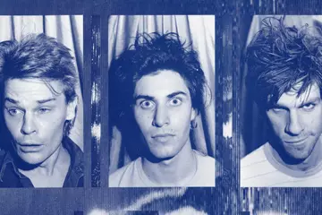 Peter Read (left) with Thug.