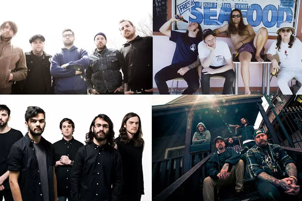 Clockwise L-R: Alexisonfire, Violent Soho, Every Time I Die, Northlane