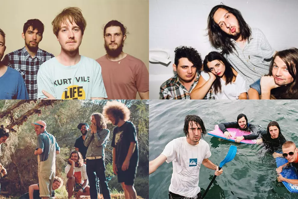 C'wise from top left: Verge Collection, Tired Lion, Hideous Sun Demon, Koi Child