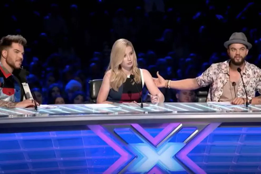 L-R: Adam Lambert, Iggy Azalea, Guy Sebastian