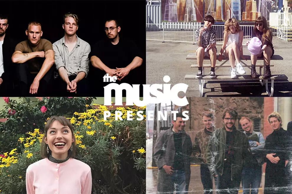 C'wise from top left: Gold Class, The Courtneys, The Ocean Party, Stella Donnelly