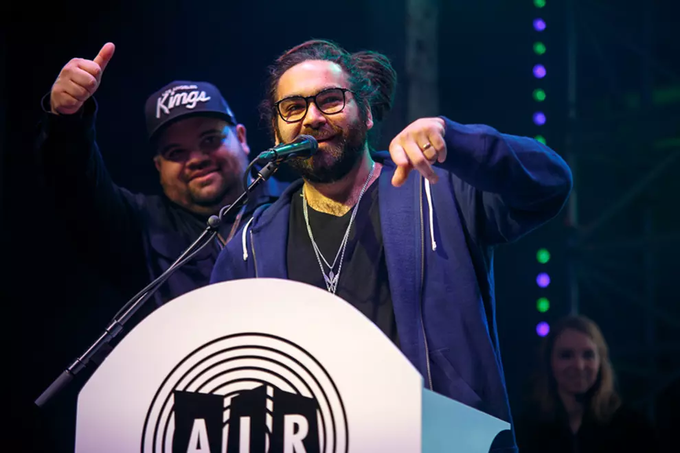 AB Original at the AIR Awards in Adelaide. Pic by Kerrie Geier