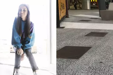 Amy Shark (pic: Kane Hibberd) and the Valley Walk Of Fame
