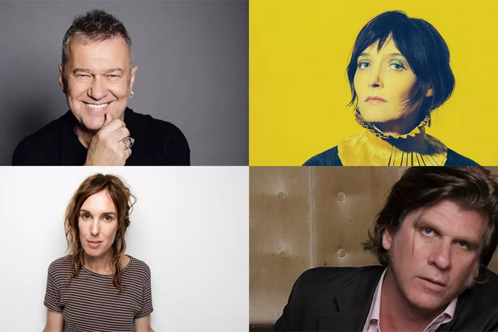 C'wise from top left: Jimmy Barnes, Sarah Blasko (pic by Wilk), Tex Perkins, Holly Throsby