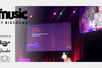 Tina Arena during her BIGSOUND keynote