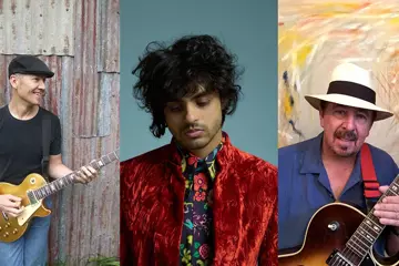 From left: Jimi Hocking, Harts, Louie Shelton