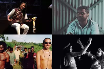 C'wise from top left: Tenzin Choegyal, Yirrmal, Jannawi Dance Clan, Airileke & The Rize Of The Morning Star