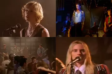 C'wise from top left: Angie Hart, 'Dingoes Ate My Baby', Aimee Mann, The Breeders. (Pics: buffy.wikia.com & YouTube)