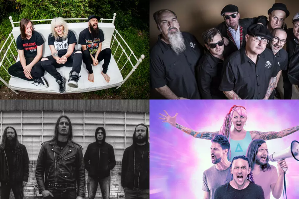 C'wise from top left: Dallas Frasca, The Porkers, Tai Sui, Hadal Maw