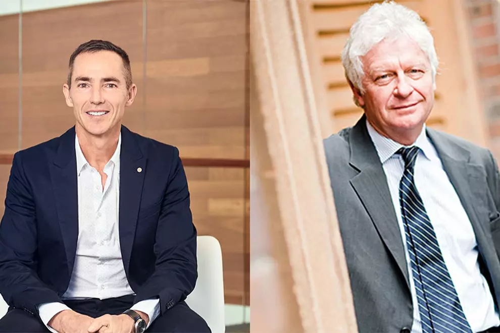 Dean Ormston and Brett Cottle