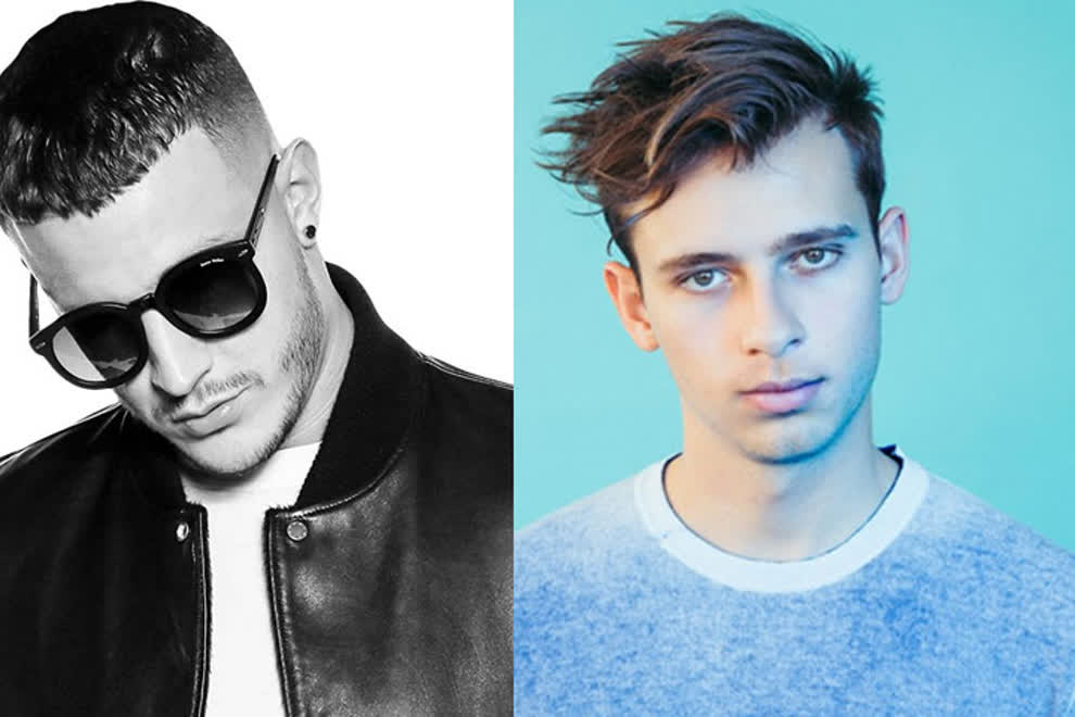 L: DJ Snake. R: Flume