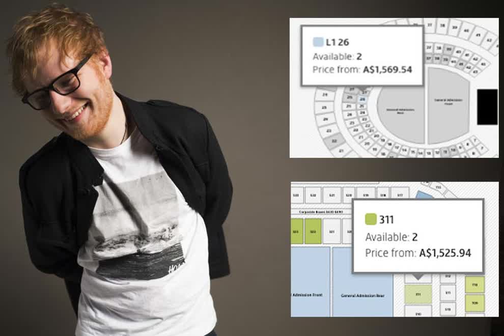 Ed Sheeran/Viagogo