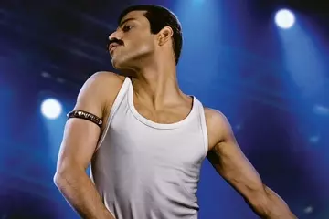 Rami Malek as Mercury. Pic by Entertainment Weekly Twitter
