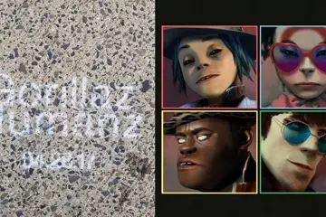 Gorillaz graffiti via Philadelphia Vietnam Veterans Memorial Facebook 