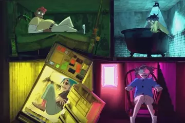 Gorillaz in 'Saturnz Barz'