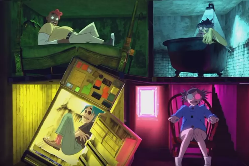 Gorillaz in 'Saturnz Barz'