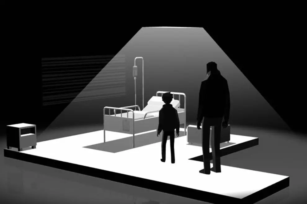 A scene from 'Through The Dark'