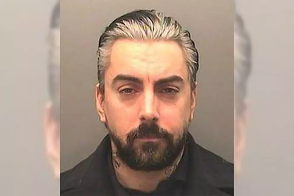 Ian Watkins mugshot