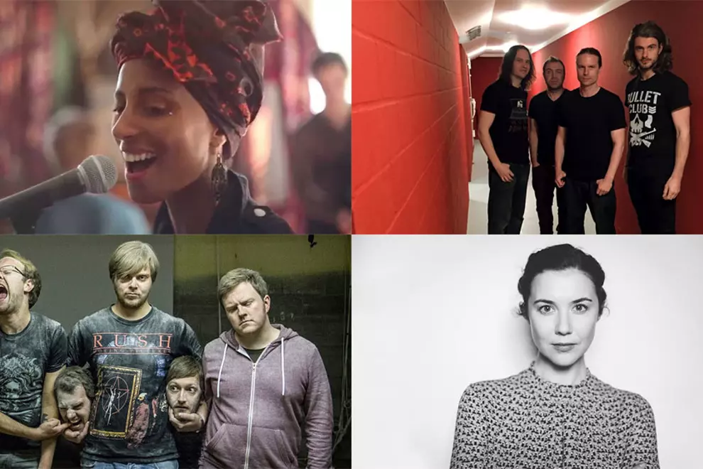 C'wise from top left: Loah, God Is An Astronaut, Lisa Hannigan, Bats (Pics: YouTube/Facebook)
