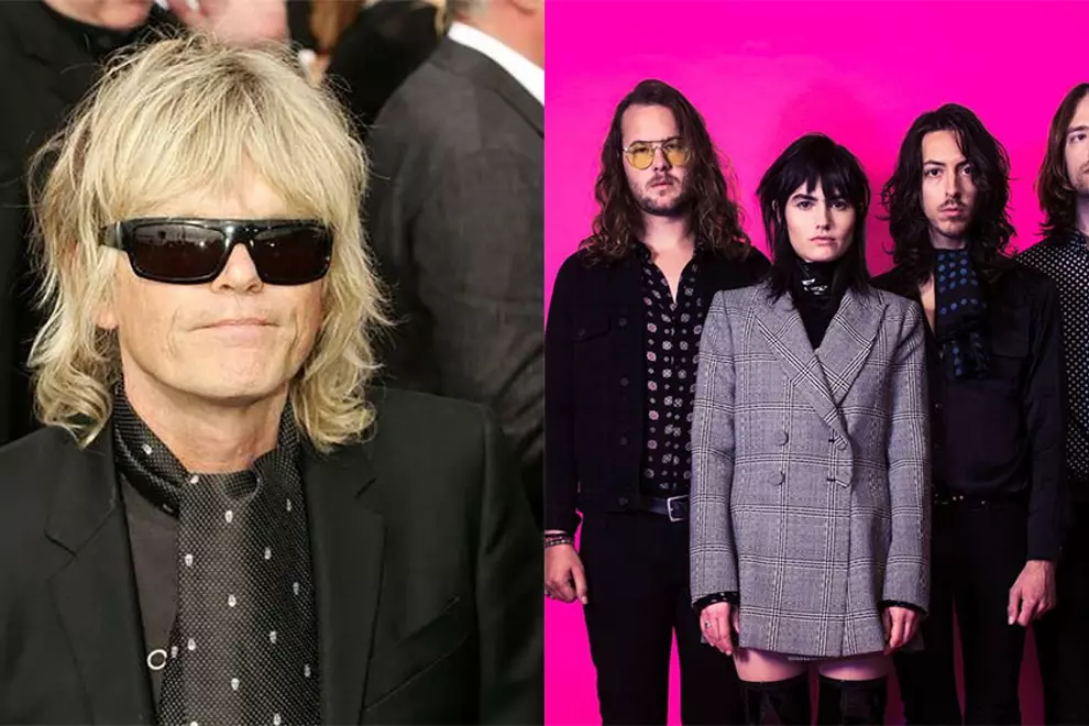 Mark McEntee (pic via Facebook) and The Preatures