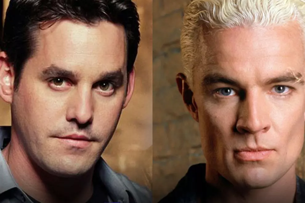Nicholas Brendon and James Marsters