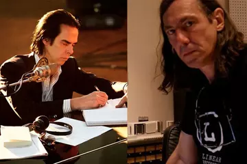 Nick Cave and Tony Cohen (pic via Facebook)