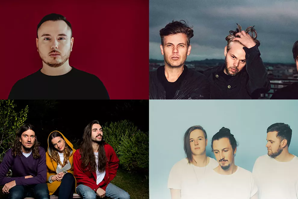 C'wise from top left: Duke Dumont, PNAU, SAFIA, Heaps Good Friends