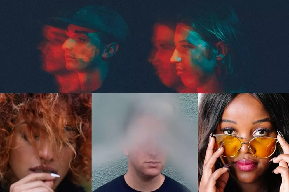 Top: Slum Sociable. Bottom L-R: Starley, Japanese Wallpaper, Tkay Maidza