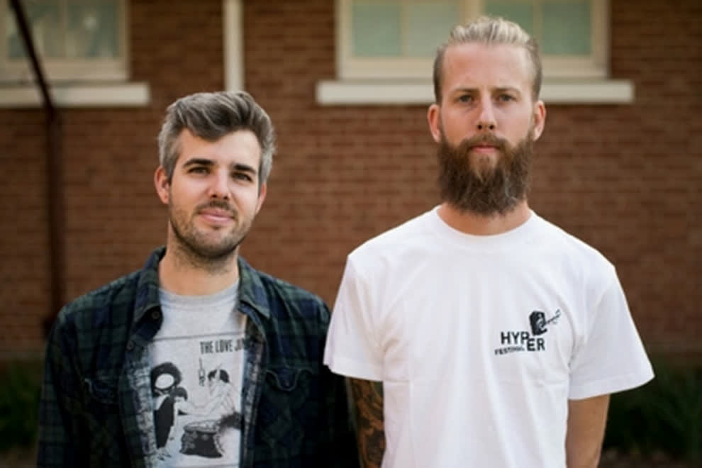 Mark Neal (left) and Simon 'Skinny' O'Leary