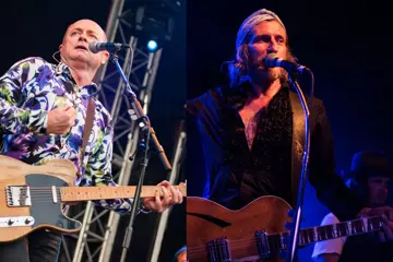 Hoodoo Gurus pic by Andrew Briscoe, You Am I pic by Clare Hawley,