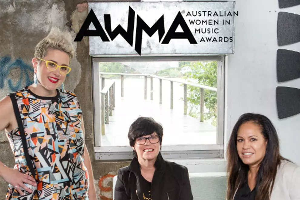Katie Noonan, Vicki Gordon & Christine Anu, pic by Sarah Marshall