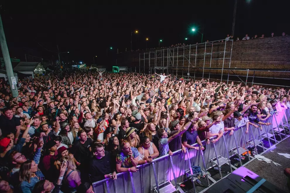 Bad Friday Festival crowd