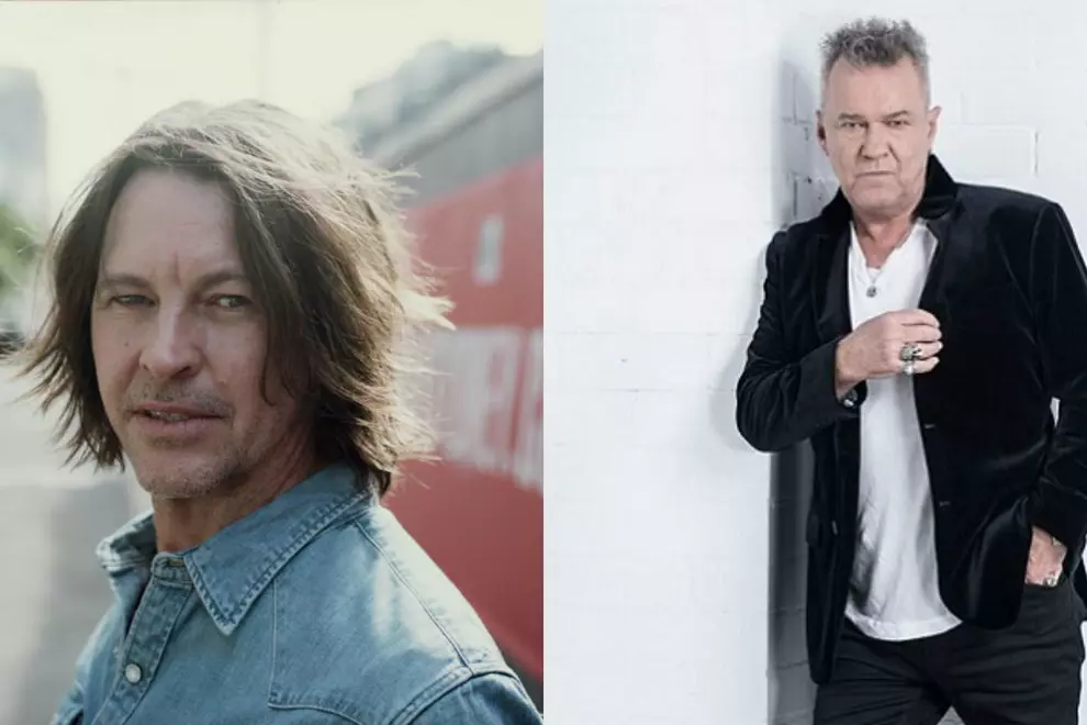 Bernard Fanning (L) & Jimmy Barnes (Pic by Nic Walker)