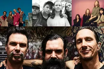 Clockwise: Cub Sport, Violent Soho, The Preatures, COG