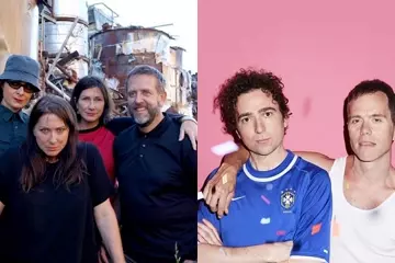 The Breeders (left) & The Presets (right)