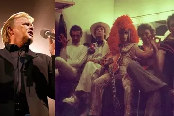 John Farnham (left) & Skyhooks (right)