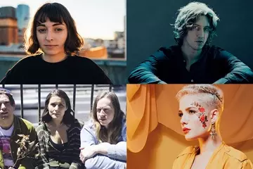 Clockwise L-R: Stella Donnelly, Dean Lewis, Halsey, Middle Kids