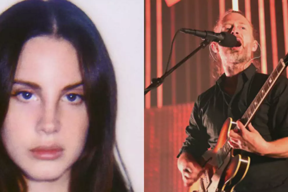 Lana Del Rey, Thom Yorke - pic by Angela Padovan