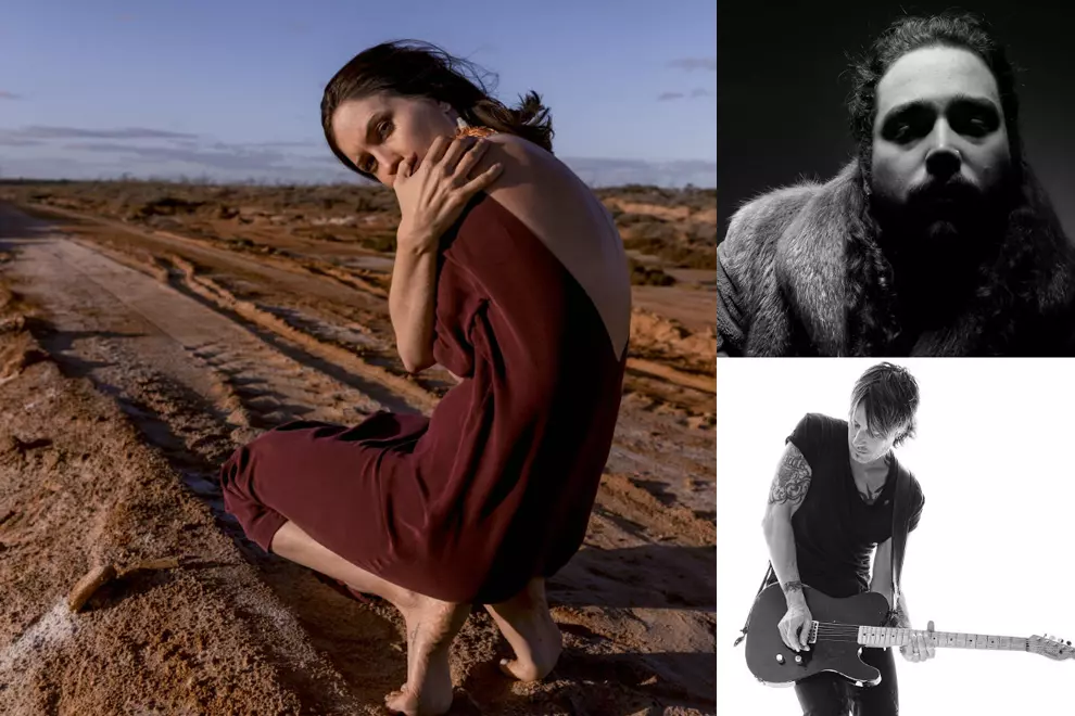 Clockwise: Missy Higgins (pic by Cybele Malinowski), Post Malone, Keith Urban
