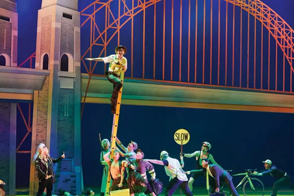 ‘Muriel’s Wedding The Musical’. Pic by Lisa Tomasetti