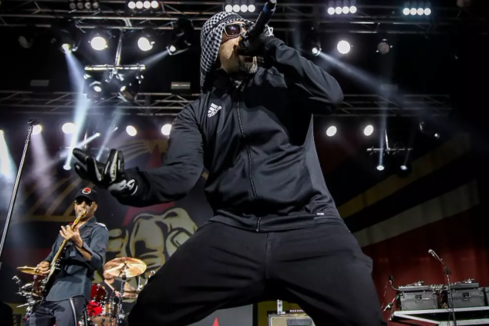 Prophets Of Rage in Sydney last night. Pic by Josh Groom