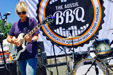 Ali Barter at The Aussie BBQ in 2017